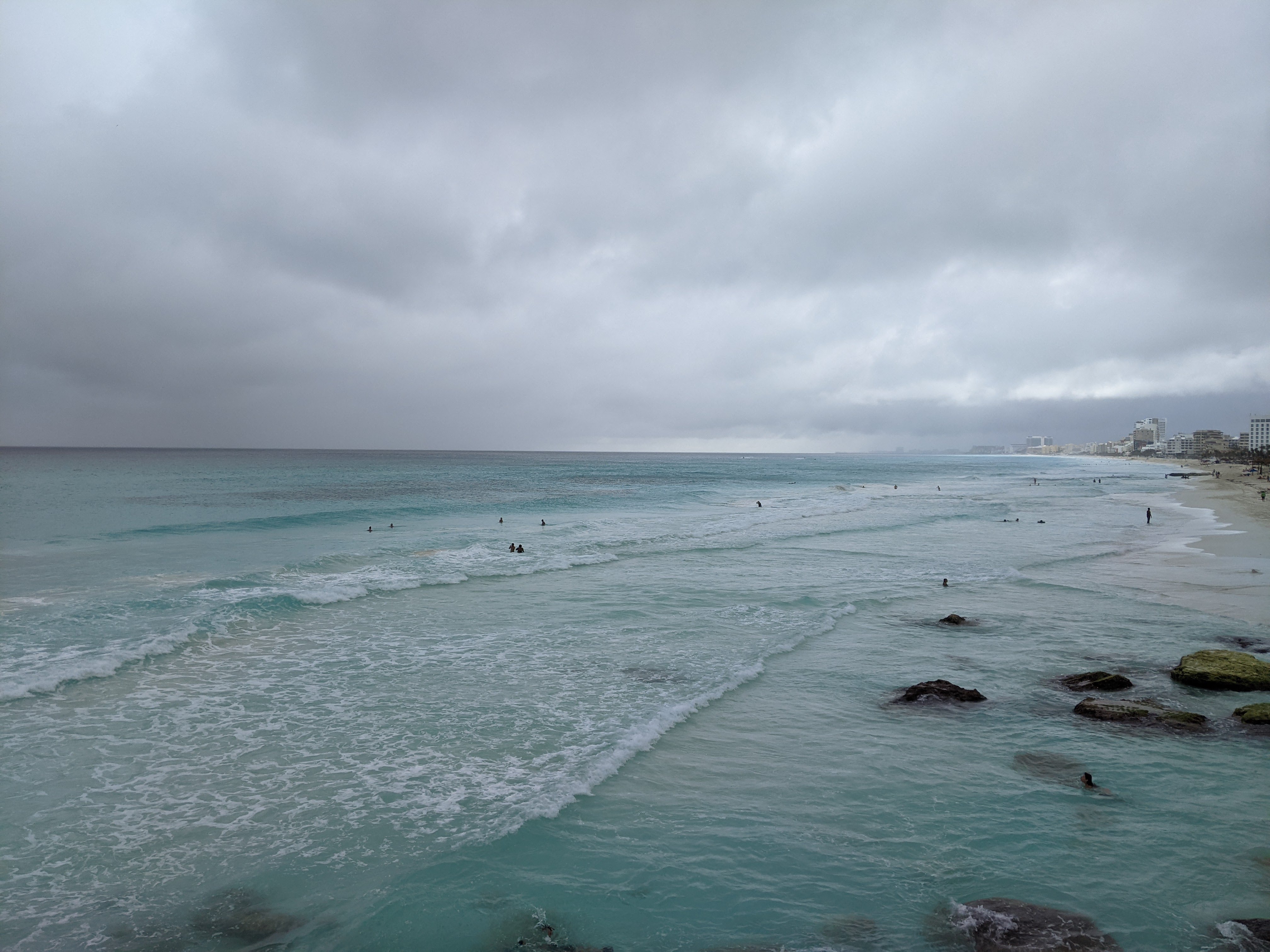 Ocean in Cancun